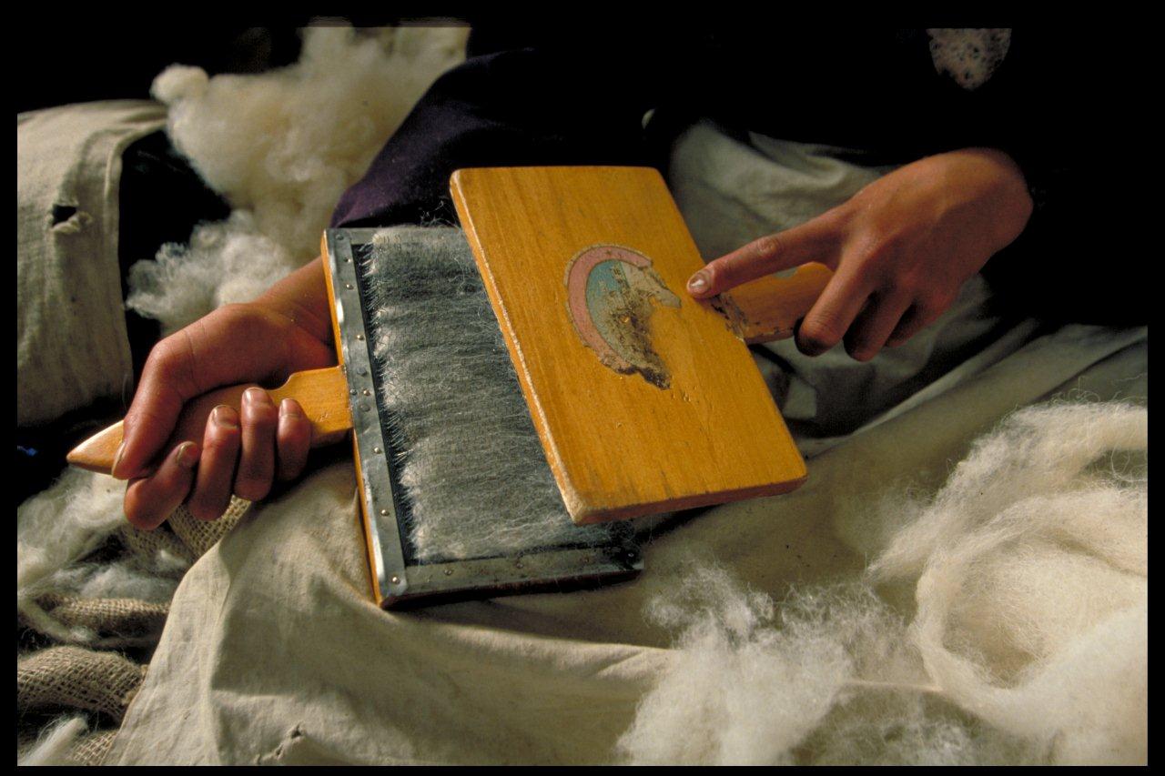 Carding-Wool